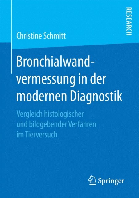 Christine Schmitt - Bronchialwandvermessung in der modernen Diagnostik, E-bok