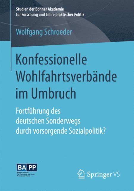 Wolfgang Schroeder - Konfessionelle Wohlfahrtsverbände im Umbruch, E-bok