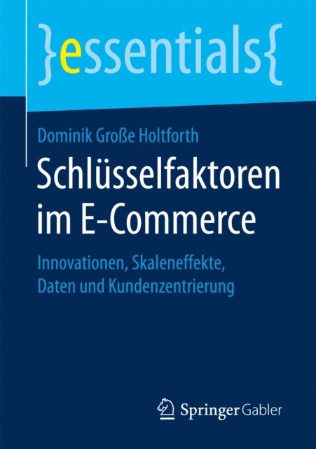Dominik Groe Holtforth - Schlüsselfaktoren im E-Commerce, E-bok