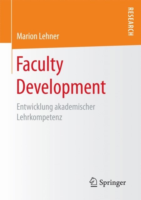 Marion Lehner - Faculty Development, E-bok