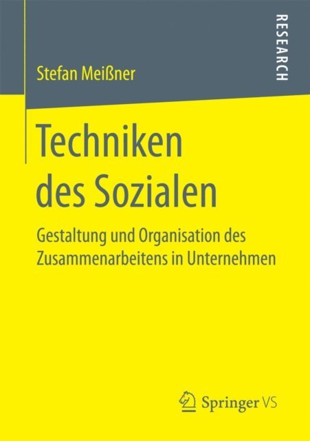 Stefan Meiner - Techniken des Sozialen, E-bok