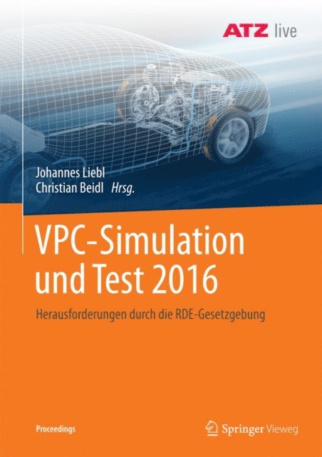 Christian Beidl, Johannes Liebl - VPC – Simulation und Test 2016, E-bok