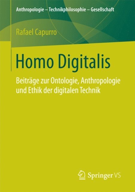 Rafael Capurro - Homo Digitalis, E-bok