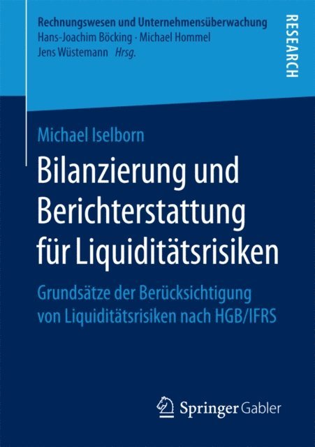 Michael Iselborn - Bilanzierung und Berichterstattung für Liquiditätsrisiken, E-bok