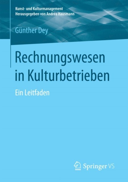 Gunther Dey - Rechnungswesen in Kulturbetrieben, E-bok