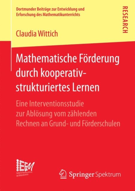Claudia Wittich - Mathematische Förderung durch kooperativ-strukturiertes Lernen, E-bok