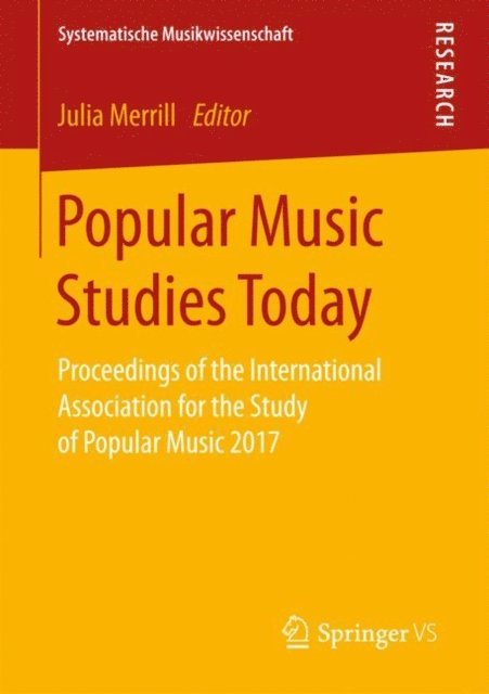Julia Merrill - Popular Music Studies Today, E-bok