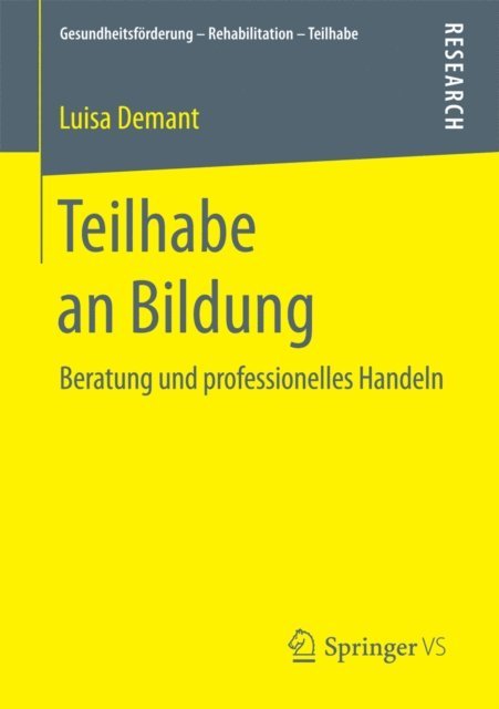 Luisa Demant - Teilhabe an Bildung, E-bok
