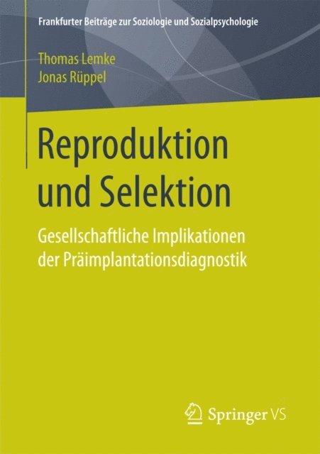 Jonas Ruppel, Thomas Lemke - Reproduktion und Selektion, E-bok