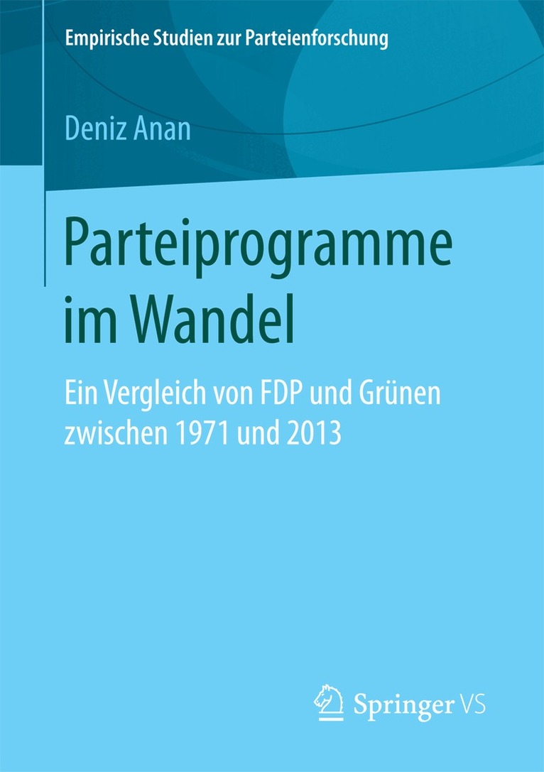 Deniz Anan - Parteiprogramme im Wandel, Häftad