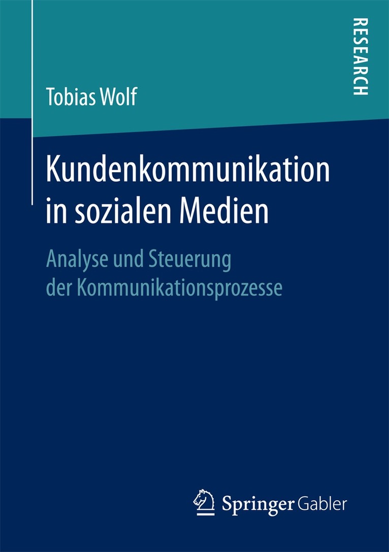 Tobias Wolf - Kundenkommunikation in sozialen Medien, Häftad. Tillgänglighet: Lägg i varukorg