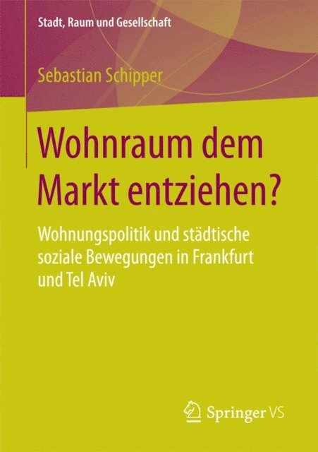 Sebastian Schipper - Wohnraum dem Markt entziehen?, E-bok