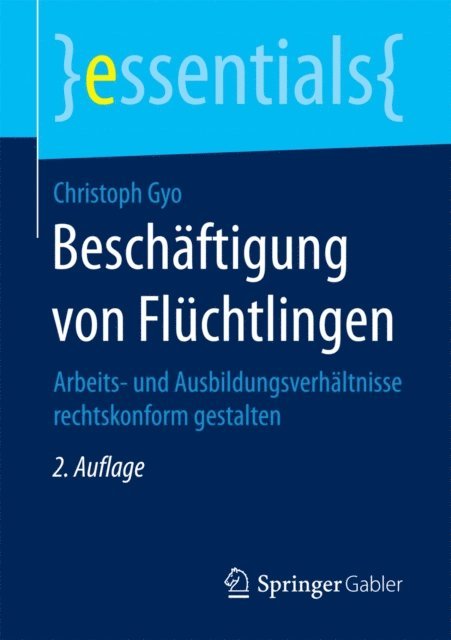 Christoph Gyo - Beschäftigung von Flüchtlingen, E-bok