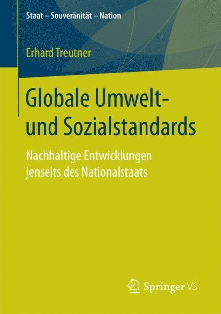Erhard Treutner - Globale Umwelt- und Sozialstandards, E-bok