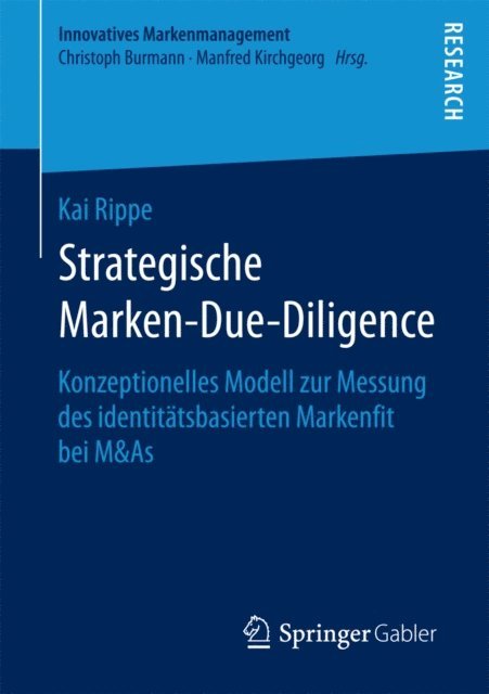 Kai Rippe - Strategische Marken-Due-Diligence, E-bok