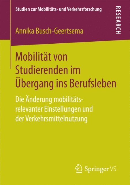 Annika Busch-Geertsema - Mobilität von Studierenden im Übergang ins Berufsleben, E-bok