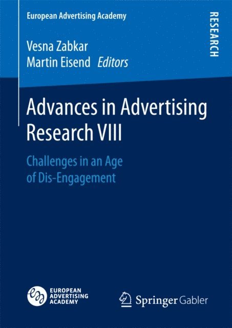 Martin Eisend, Vesna Zabkar - Advances in Advertising Research VIII, E-bok
