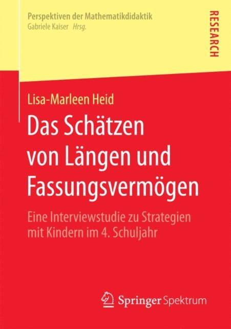 Lisa-Marleen Heid - Das Schätzen von Längen und Fassungsvermögen, E-bok