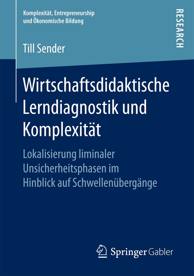 Till Sender - Wirtschaftsdidaktische Lerndiagnostik und Komplexität, Häftad