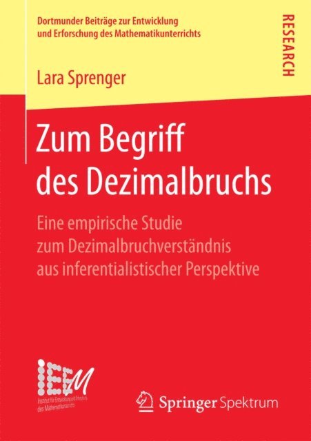 Lara Sprenger - Zum Begriff des Dezimalbruchs, E-bok