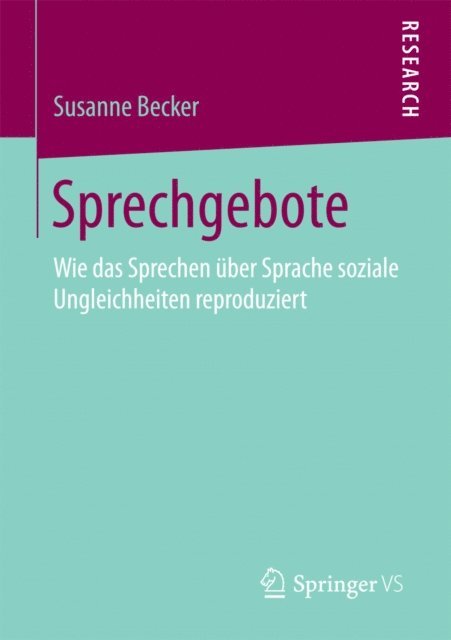 Susanne Becker - Sprechgebote, E-bok