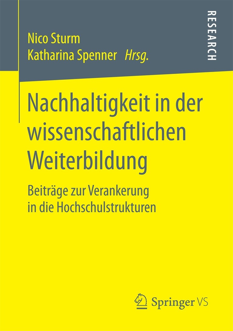 Nachhaltigkeit in der wissenschaftlichen Weiterbildung