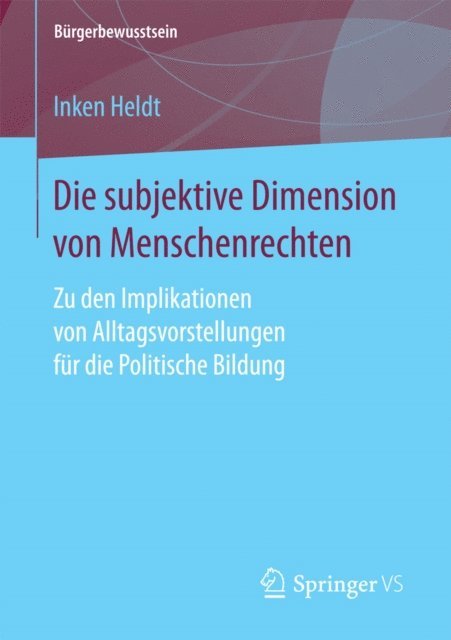 Inken Heldt - Die subjektive Dimension von Menschenrechten, E-bok