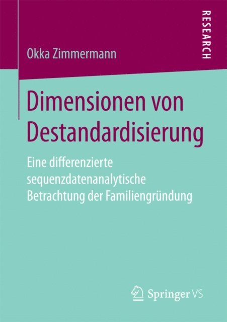 Okka Zimmermann - Dimensionen von Destandardisierung, E-bok