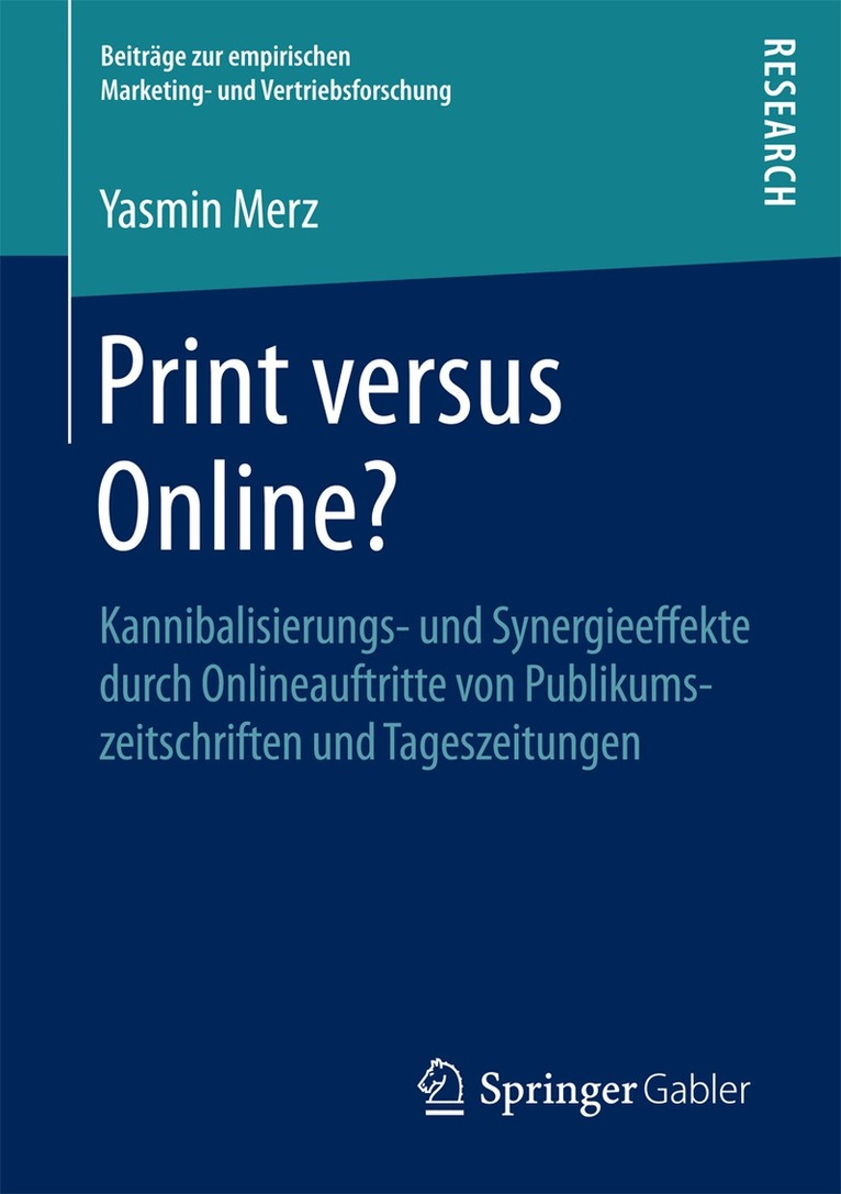 Yasmin Merz - Print versus Online?, Häftad
