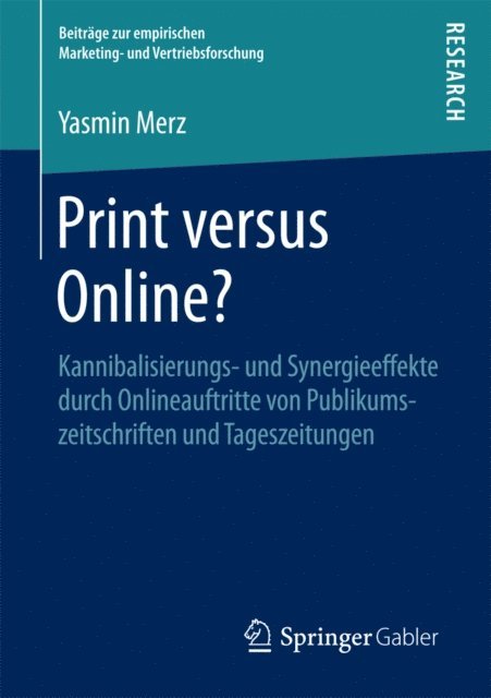 Yasmin Merz - Print versus Online?, E-bok