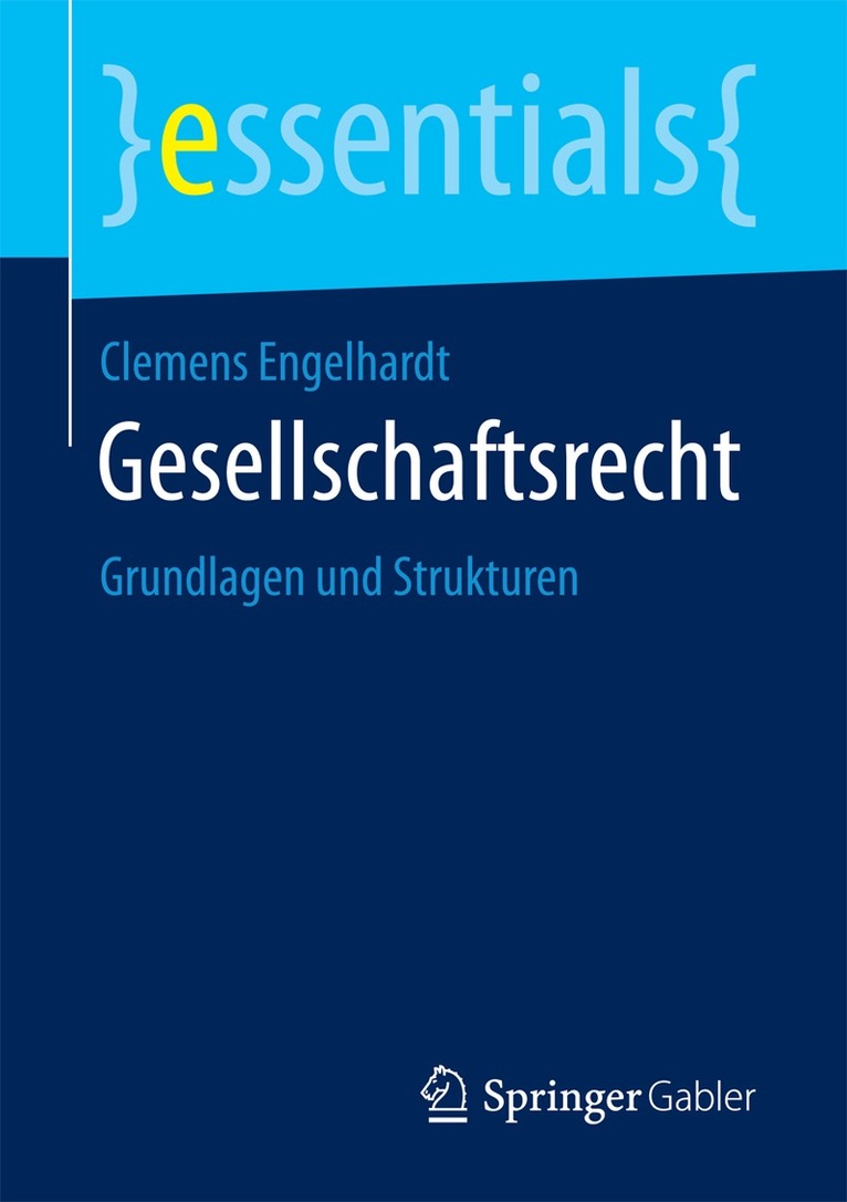 Clemens Engelhardt - Gesellschaftsrecht, Häftad