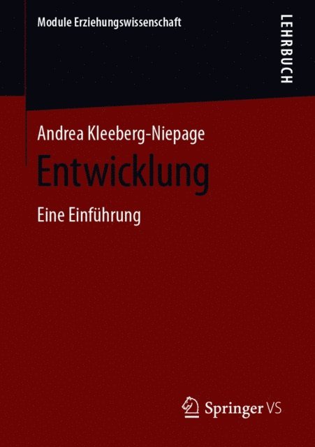 Andrea Kleeberg-Niepage - Entwicklung, E-bok