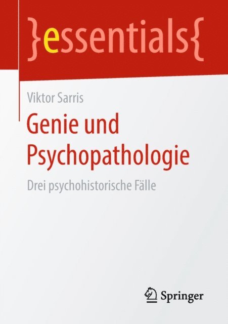 Viktor Sarris - Genie und Psychopathologie, E-bok