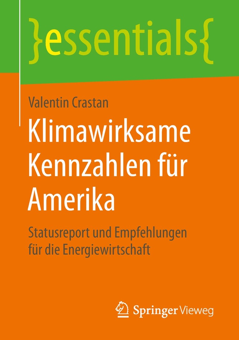 Valentin Crastan - Klimawirksame Kennzahlen für Amerika, Häftad