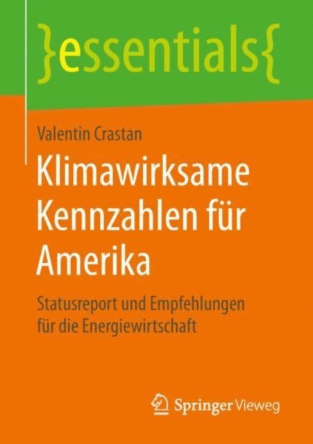 Valentin Crastan - Klimawirksame Kennzahlen für Amerika, E-bok