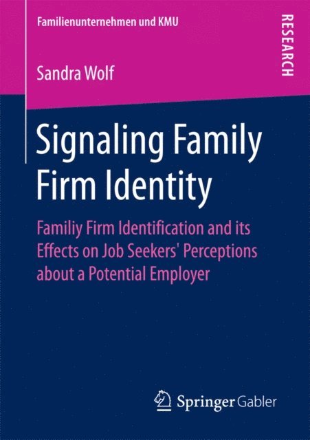 Sandra Wolf - Signaling Family Firm Identity, E-bok