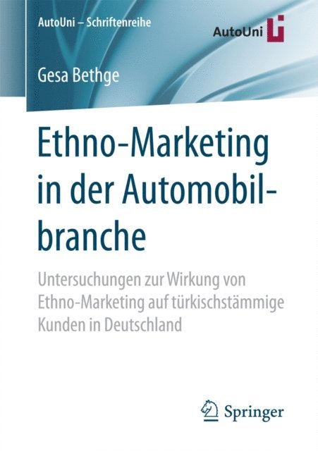 Gesa Bethge - Ethno-Marketing in der Automobilbranche, E-bok
