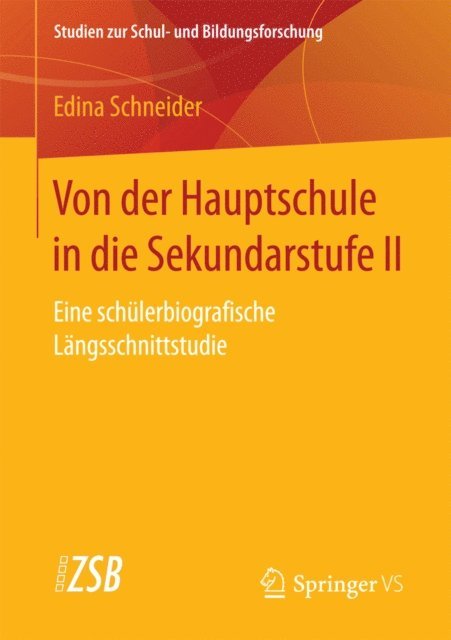 Edina Schneider - Von der Hauptschule in die Sekundarstufe II, E-bok
