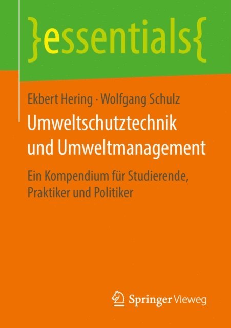 Wolfgang Schulz, Ekbert Hering - Umweltschutztechnik und Umweltmanagement, E-bok