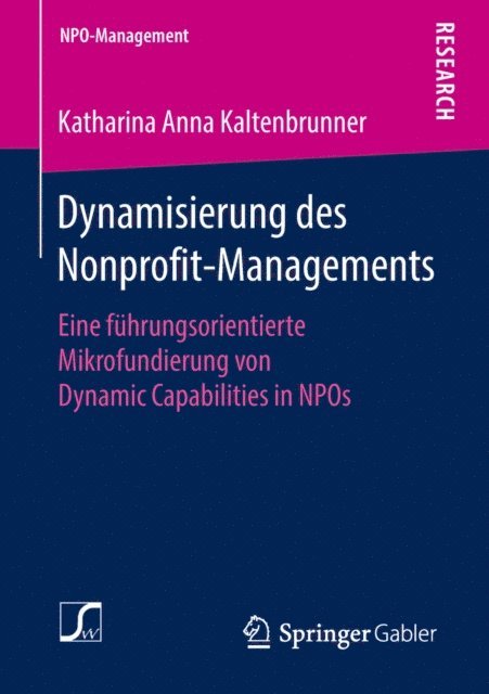 Katharina Anna Kaltenbrunner - Dynamisierung des Nonprofit-Managements, E-bok