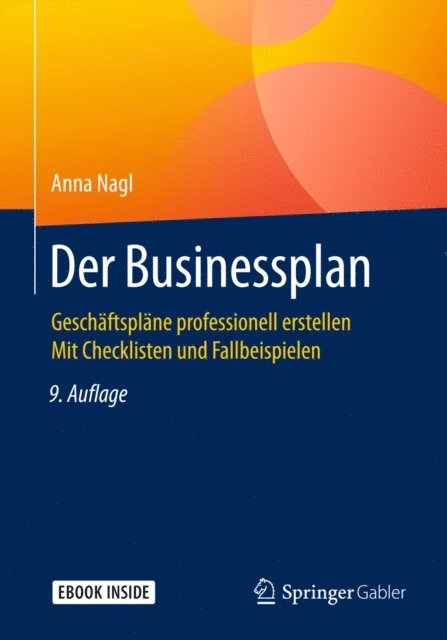 Anna Nagl - Der Businessplan, E-bok