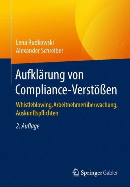 Alexander Schreiber, Lena Rudkowski - Aufklärung von Compliance-Verstößen, E-bok