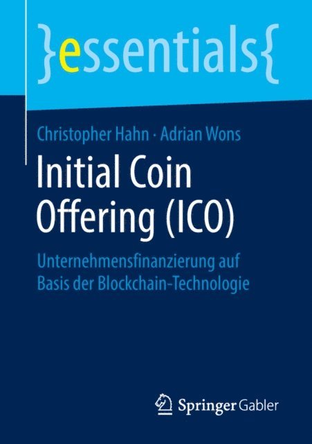 Adrian Wons, Christopher Hahn - Initial Coin Offering (ICO), E-bok