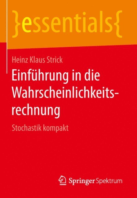 Heinz Klaus Strick - Einführung in die Wahrscheinlichkeitsrechnung, E-bok. Tillgänglighet: Lägg i varukorg