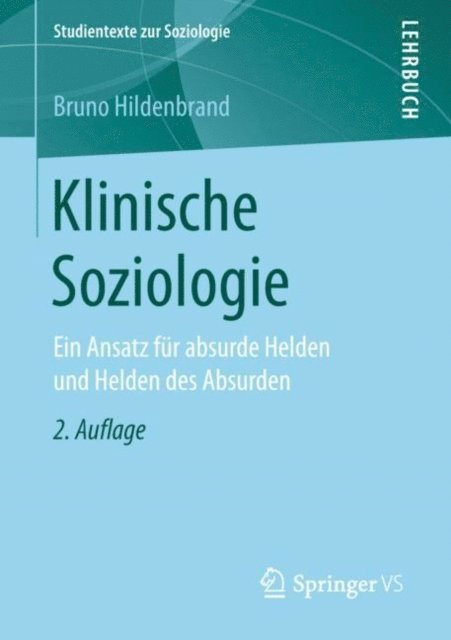 Bruno Hildenbrand - Klinische Soziologie, E-bok