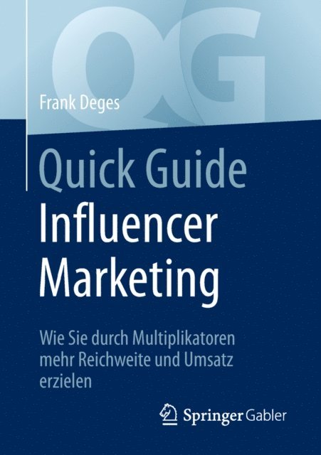 Frank Deges - Quick Guide Influencer Marketing, E-bok