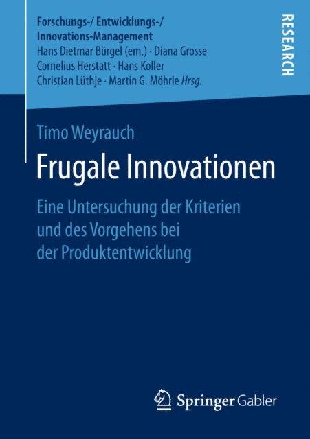 Timo Weyrauch - Frugale Innovationen, E-bok