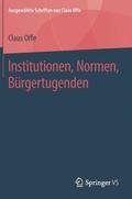 Institutionen, Normen, Brgertugenden