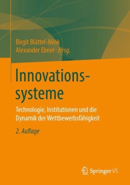 Alexander Ebner, Birgit Blattel-Mink - Innovationssysteme, E-bok