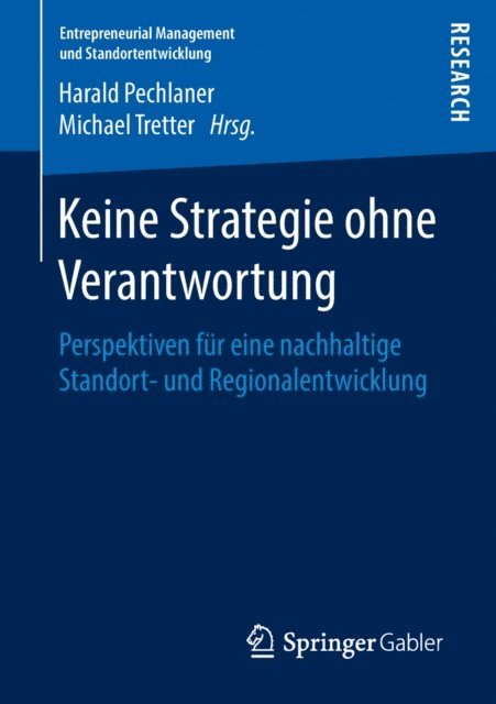 Michael Tretter, Harald Pechlaner - Keine Strategie ohne Verantwortung, E-bok